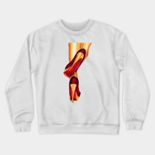 Red lacquered soles Crewneck Sweatshirt